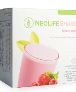 NeoLife Shake, uogų ir grietinėlės skonio – baltyminis kokteilis