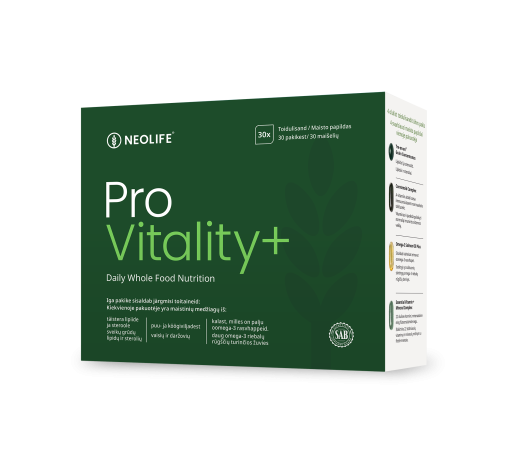 NeoLife geresnė savijauta su Pro Vitality+